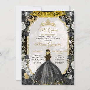 Spansih Girl Sweet 16th Birthday Invitation