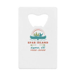 Spar Island Merch Credit Card Bottle Opener