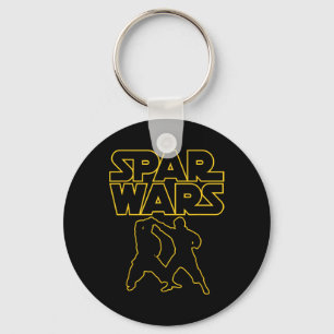 Spar Wars Martial Arts Taekwondo Karate The Funny  Keychain