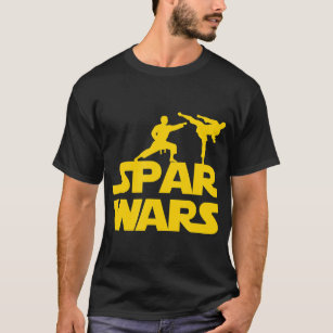 Spar Wars T-Shirt for Karate, Taekwondo, MMA, Mart