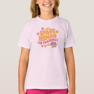 Spare human dog mug, personalised with name T-Shirt