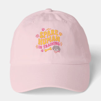 Spare human dog personalised with name hat