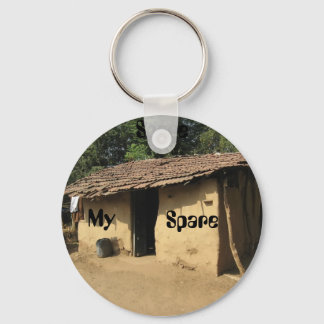 Spare Key-house Keychain