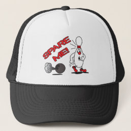 Spare Me &#127923; Bowling Pin Trucker Hat