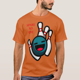 Spare No One Bowling Image T-Shirt