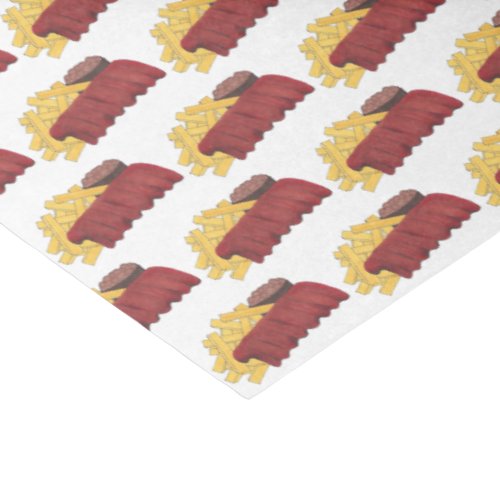 Spare Ribs BBQ Barbecue Barbeque Rib Cookoff Tissue Paper