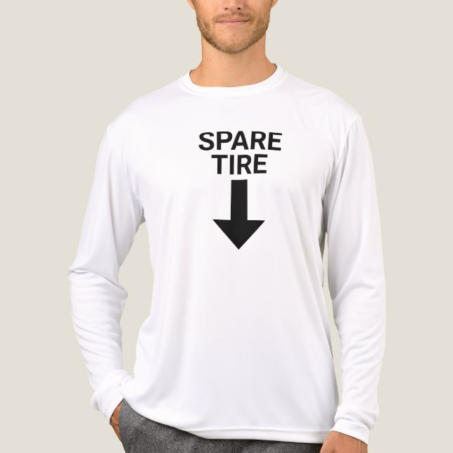 Spare Tire Tri-Blend Shirt (Front)