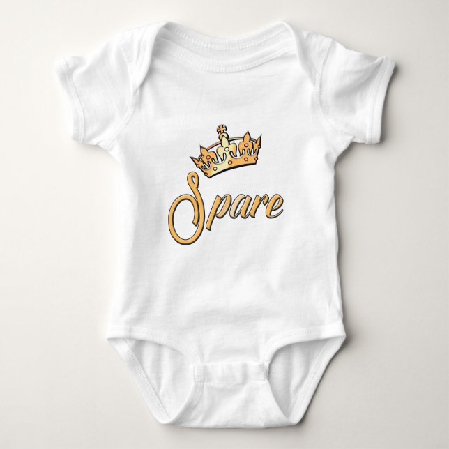 SPARE to go with HEIR Baby Bodysuit (Front)