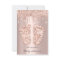 Spark Glitter Drips Rose Gold  Baby Shower Feet