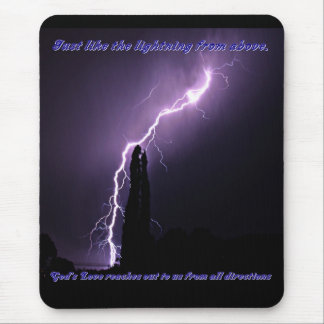 Spark of Love Mouse Pad