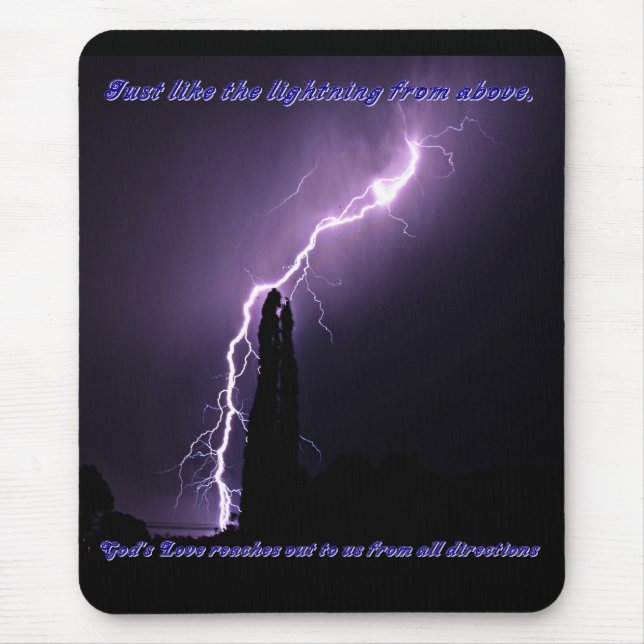 Spark of Love Mouse Pad (Front)