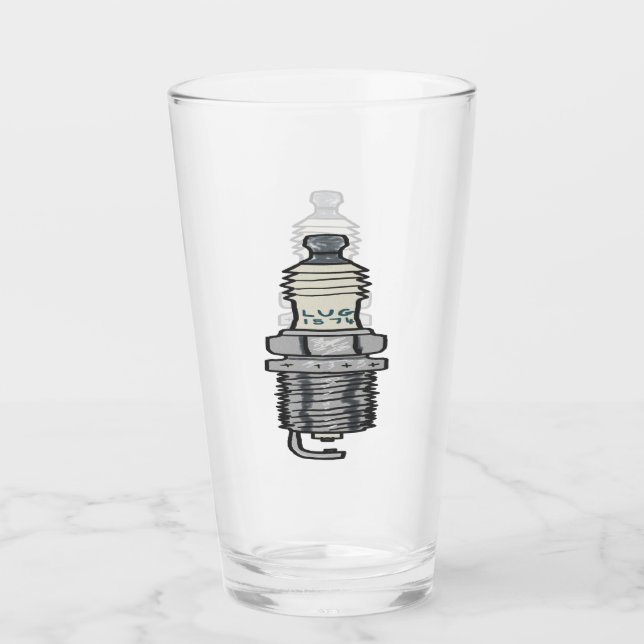 Spark Plug Mechanic Glass (Front)