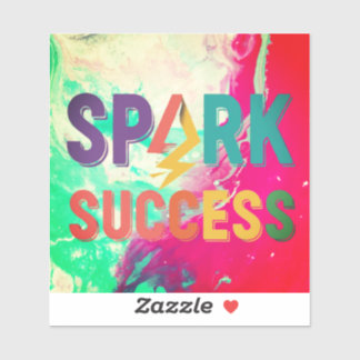 Spark success  sticker