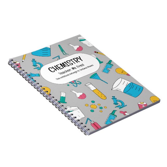 Spark Your Science! A Personalized CHEMISTRY Notebook (Right Side)