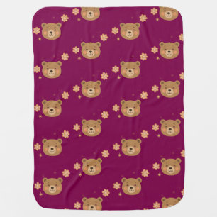 Sparkel Bear Baby Blanket