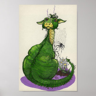 Sparkie the Dragon Poster
