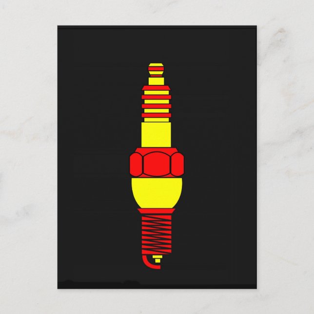Sparking Plug Postcard (Front)