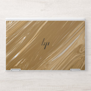 Sparkle agate marble Turquoise HP Laptop Skin