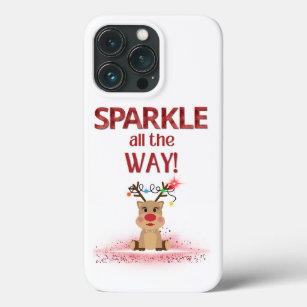 Sparkle All the Way Reindeer  iPhone 13 Pro Case