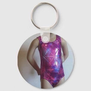 Sparkle and Shine Leotard Lover Keychain