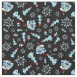 Sparkle and Shine! Snoopy Gemstone Winter Holiday Fabric