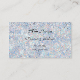 SPARKLE AND SHINE WITH OUR OPAL THEMED BUSINESS CARD