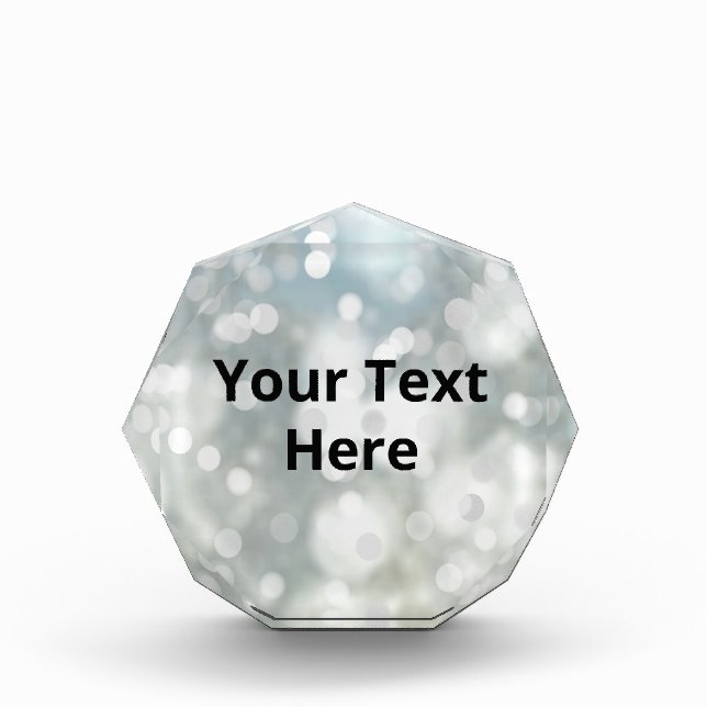 Sparkle Background Create Your Own Award Frame (Front)