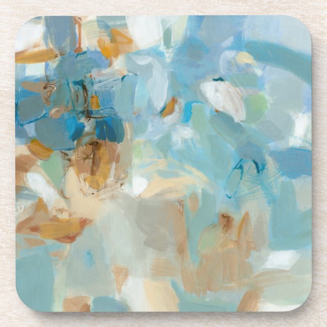 Sparkle Beach Drink Coaster (Front)