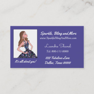 Sparkle, Bling and More! Business Card