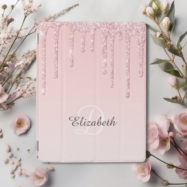 Sparkle Bling Glitter Pink iPad Smart Cover (Creator Uploaded)
