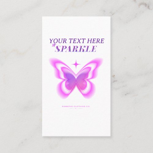 SPARKLE BUSINESS CARD