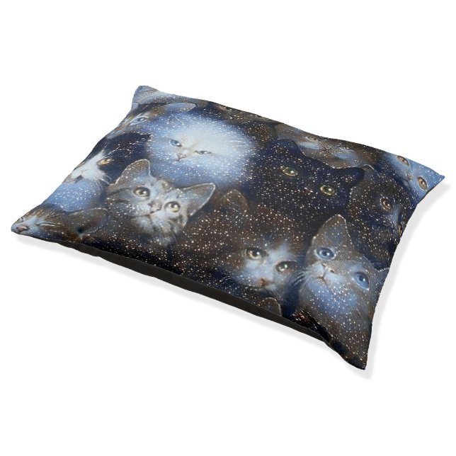 Sparkle Cats Indoor Pet Bed (Angled)
