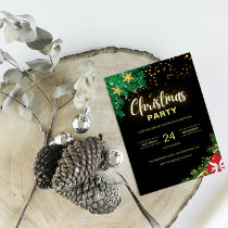 Sparkle Christmas   Invitation