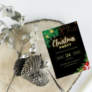 Sparkle Christmas Invitation