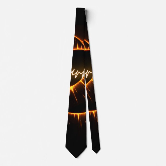 Sparkle Design Neck Tie (Front)