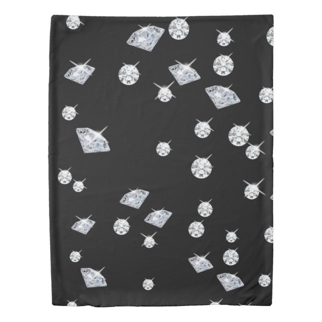 Sparkle Diamonds Duvet Cover (Front)