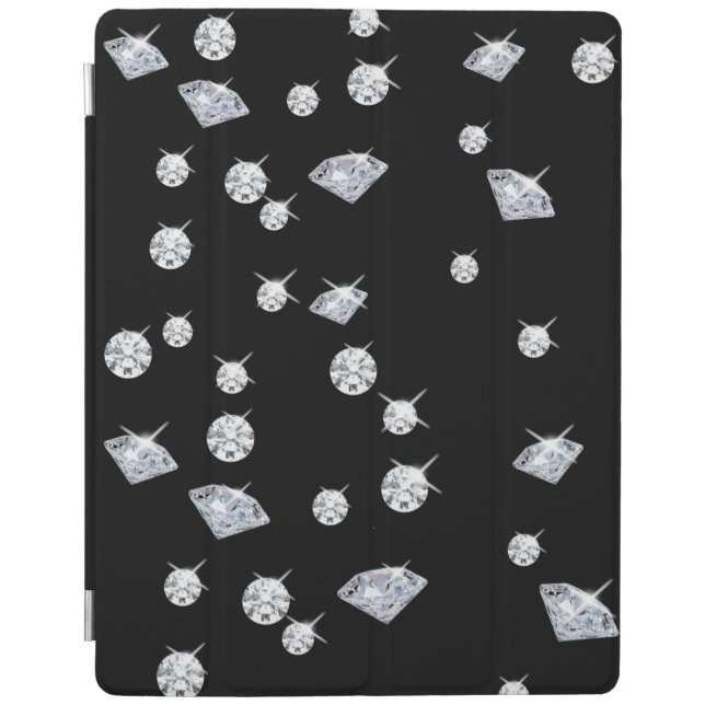 Sparkle Diamonds iPad Smart Cover (Front)