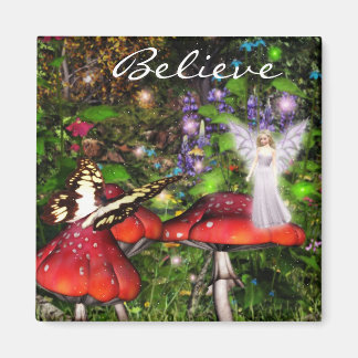 Sparkle fairy forest Magnet