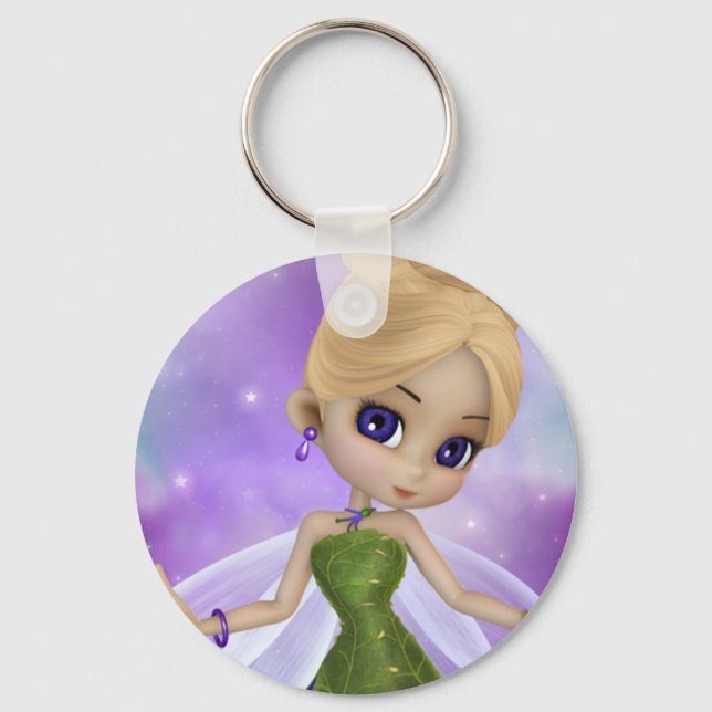 Sparkle Fairy Keychain (Front)