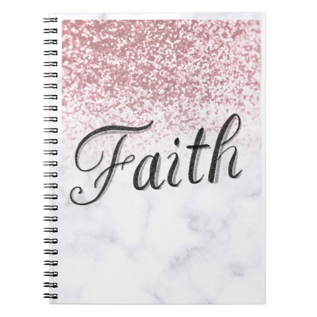 Sparkle Faith - Notebook (Front)