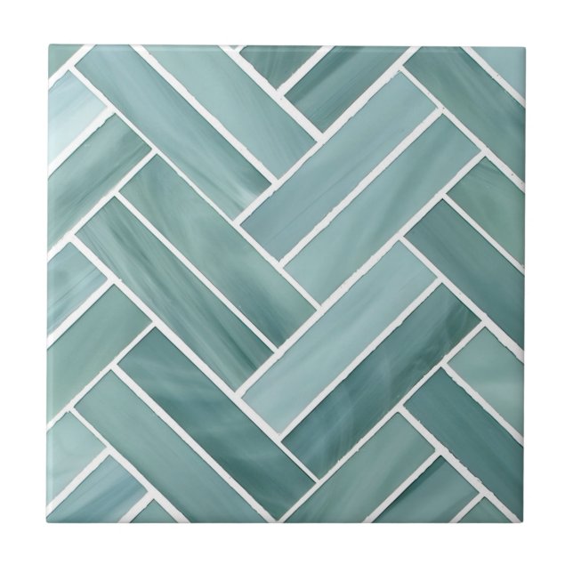 sparkle floor tiles contemporary floral motifs (Front)