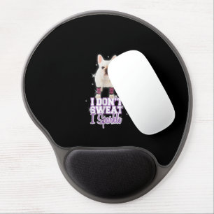 Sparkle French Bulldog For Dog Lover Mom Dad Dog Gel Mouse Pad