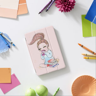 Sparkle Girly Coffee Books iPad Mini Cover