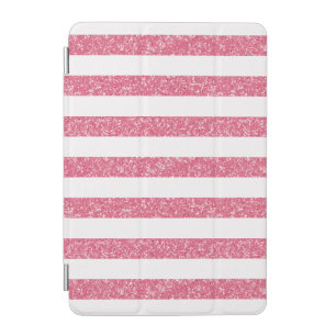 Sparkle Glitter Look Stripes iPad Mini Cover