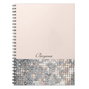 Sparkle Glitter Sequins Glamor Notebook Journal