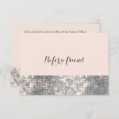 Sparkle Glitter Sequins Glamour Glam Referral Card (Front/Back)