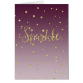 Sparkle Gold Faux Glitter (Front)