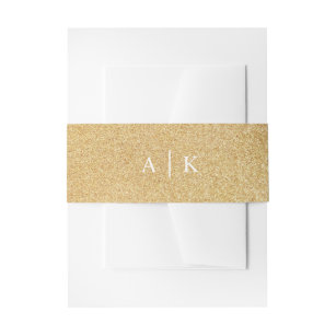 invitation belly bands zazzle