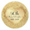 Sparkle Gold Heart 50th Wedding Anniversary