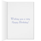 Sparkle Heels Blue Disco Ball Cards (Inside (Right))